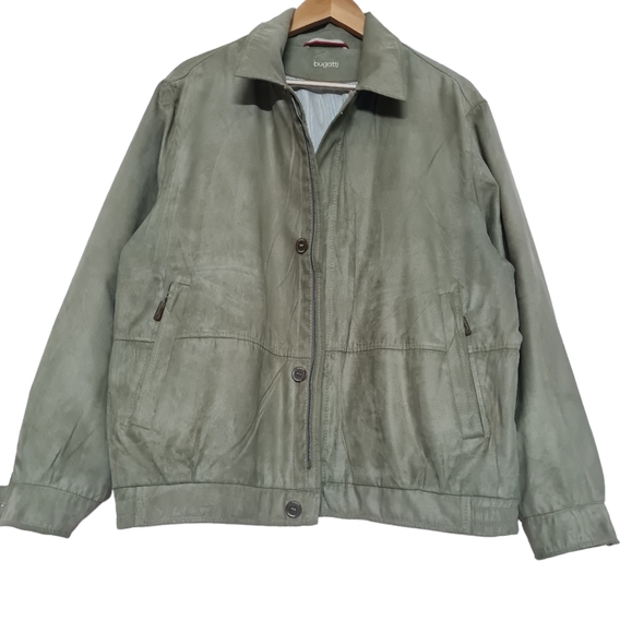 Bugatti Other - Size- L, Bugatti jacket for men in leather suede